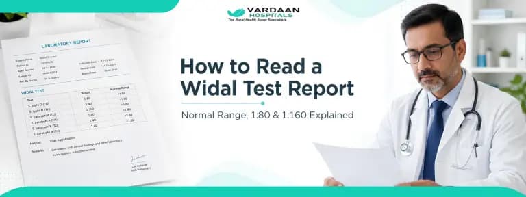 How to Read Widal Test Report: Normal Range, 1:80, 1:160 Explained