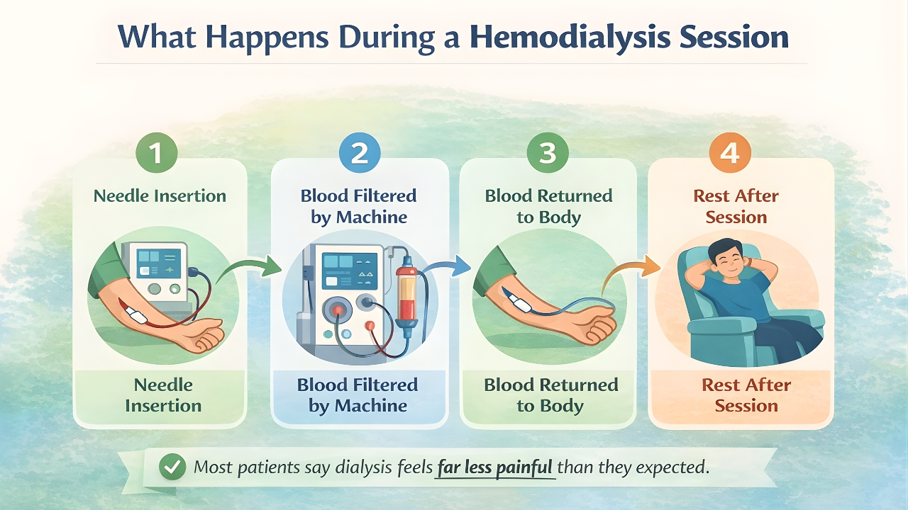What Happens During a Hemodialysis Session