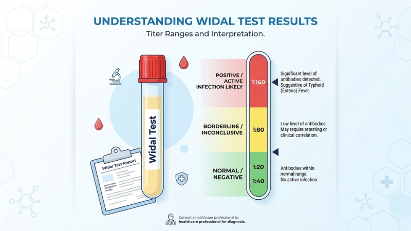 Widal Test Normal Range