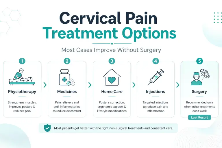 cervical pain treatment options